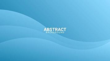 curve abstract background in blue color vector