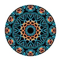 diseño de mandala indio ornamental de lujo. vector