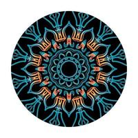 diseño de mandala indio ornamental de lujo. vector