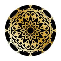 diseño de mandala indio ornamental de lujo. vector