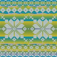 Cool Colors Seamless Pattern of Christmas Star for Ugly Sweater, gradient background vector