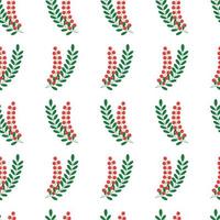 bright natural pattern for printing on different materials vector