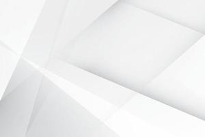 Abstract  white and gray color, modern design background with geometric shape. Vector illustration.