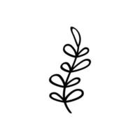 leaf branch graphic design vector