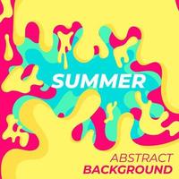 Summer abstract background Vector