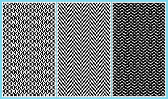 Geometric pattern collection background Vector