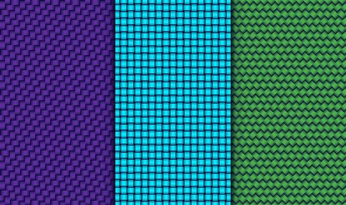 Geometric decorative pattern gradient Vector