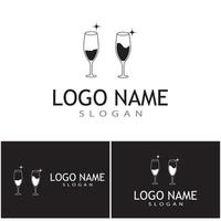 Wine Logo Template vector symbol nature