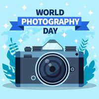 Photography Day Concept vector