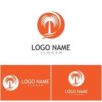 Dates tree Logo Template vector symbol  design