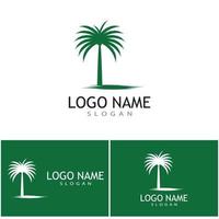 Dates tree Logo Template vector symbol  design