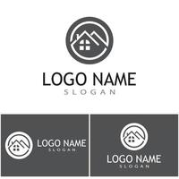 Property and Construction Logo design vector