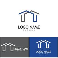 Property and Construction Logo design vector