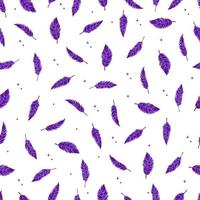 bird feathers vector seamless pattern with gradient