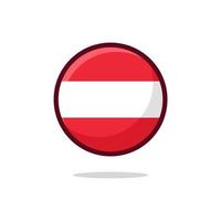 Austria Flag Icon vector