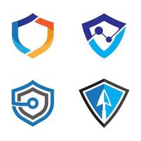 Shield logo images vector