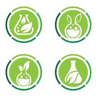 Natural medicine logo images illustration vector