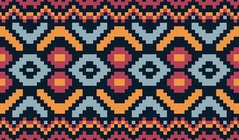 Geometric abstract seamless pattern print for fabrics Ethnic boho seamless pattern texture. Abstract mosaic vintage, African Design For Prints vector