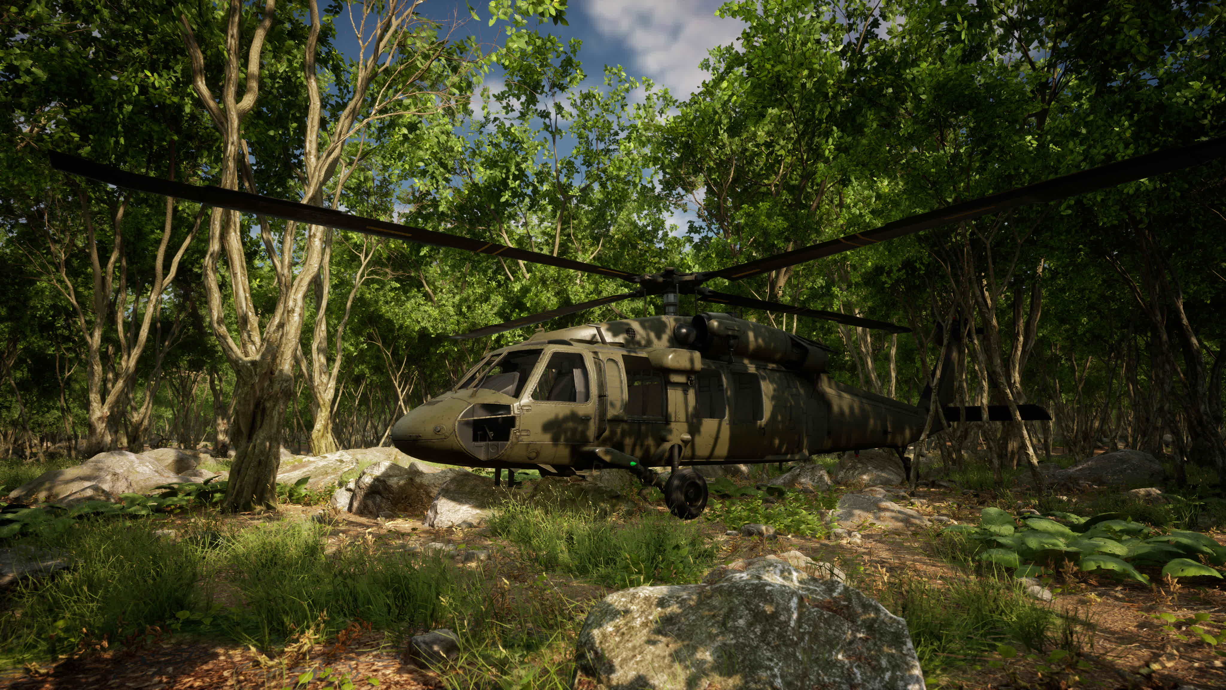 Jungle helicopter shop