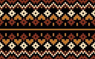 Seamless color pattern in ethnic style African Theme Ornament Element Seamless vintage tribal pattern frame set. traditional african pattern background with tribal element pattern vector