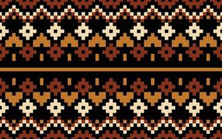 Seamless color pattern in ethnic style African Theme Ornament Element Seamless vintage tribal pattern frame set. traditional african pattern background with tribal element pattern vector