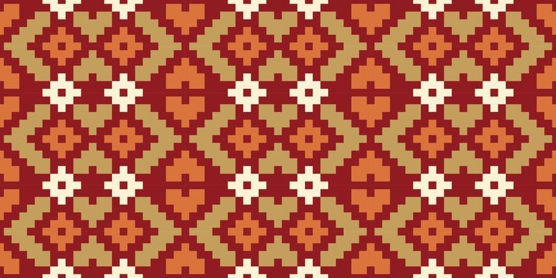 Abstract African ethnic seamless pattern, tribal background. Bright vector tribal texture with geometric shapes.