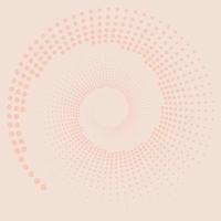 Abstract circle halftone vector illustration. Optical illusion Logo element. Optical art pattern. Modern background. Wallpaper.