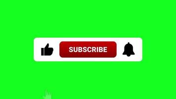 Subscribe Green Screen Video Free Video