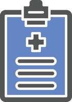 Medical History Icon Style vector