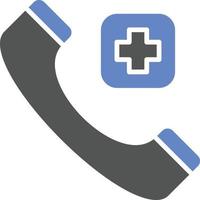 Emergency Call Icon Style vector