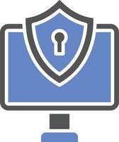 estilo de icono vpn vector