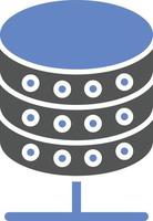 Data Storage Icon Style vector