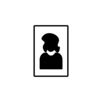 female icon image logo design vector