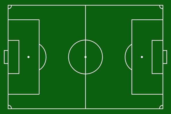 Free Soccer Field Vector Art