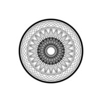 mandala pattern the eye collection 04 vector