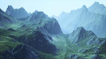 fog in the mountains of Norway video