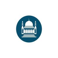 mosque icon logo image vector illustration