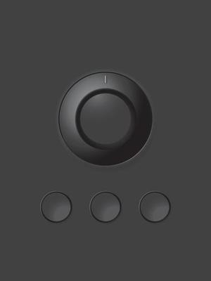 color gray button on gray color background