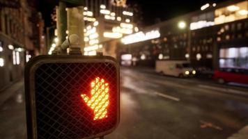 beau timelapse hyperlapse du trafic nocturne de la ville de miami video