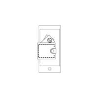 wallet icon vector illustration design