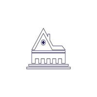 hospital icon design vector