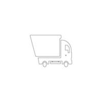 truck icon vector illustration design