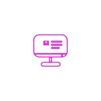 computer icon illustration vector