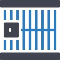 jail vector illustration on a background.Premium quality symbols.vector icons for concept and graphic design.