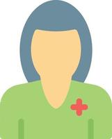 nurse vector illustration on a background.Premium quality symbols.vector icons for concept and graphic design.