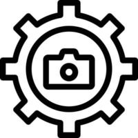 setting camera vector illustration on a background.Premium quality symbols.vector icons for concept and graphic design.