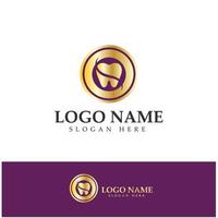 Dental Logo Design vector template.Creative Dentist Logo. Dental Clinic Vector Logo.