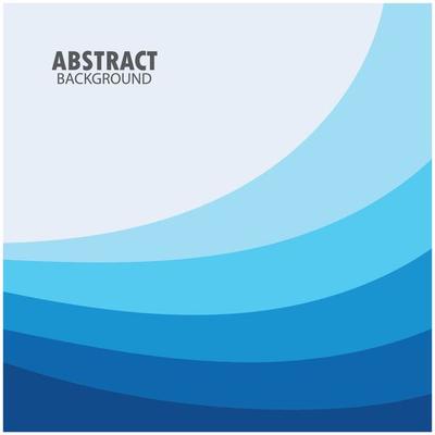 ABSTRACT WAVE BACKGROUND DESIGN WITH BLUE COMBINATION VECTOR