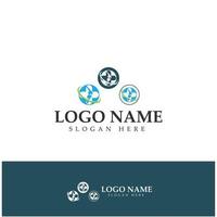 bone care healt logo symbol abstract design vector
