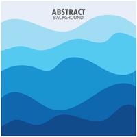 diseño de fondo de onda abstracta con vector de combinación azul